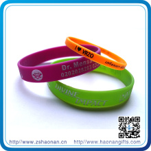 High Quality Custom Your Logo Silicone Wristband